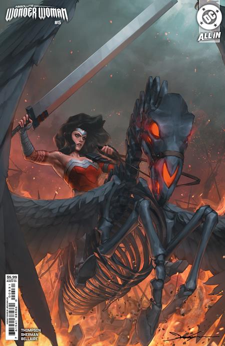 Absolute Wonder Woman #5  C Jeehyung Lee Card Stock Var image