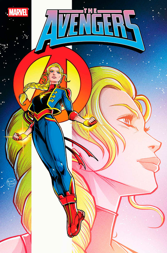 AVENGERS #25 LUCIANO VECCHIO CAPTAIN MARVEL VARIANT [DOOM] - Image