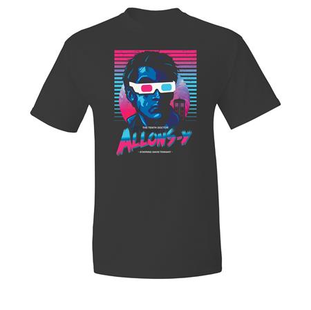 Doctor Who Neon 80s Allons-y T-shirt Xl - Image - Clothing - Image - Pop Weasel
