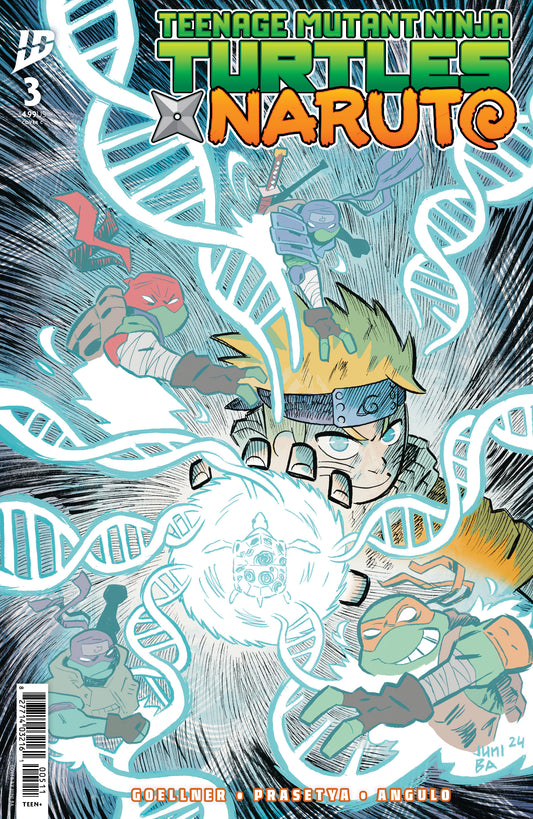 Teenage Mutant Ninja Turtles x Naruto #3 Variant C (Ba) - Image