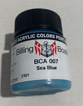 Bottle Acryl: Sea Blue 22ml - Model - Image - Pop Weasel