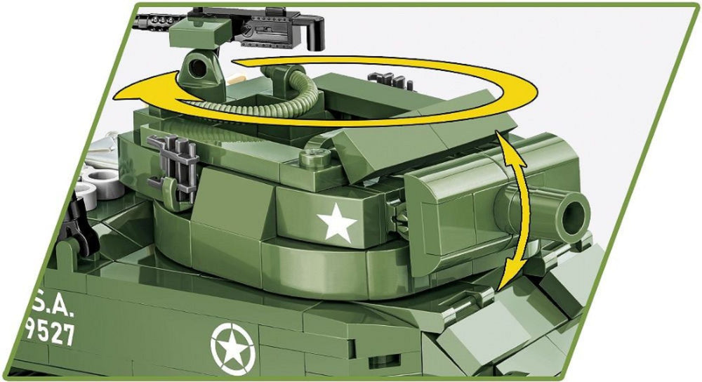 Image Pop Weasel - Image 4 of World War 2 - Howitzer Motor Carriage M8 Scott (519 Piece Kit) - Cobi - Model - Image - Pop Weasel