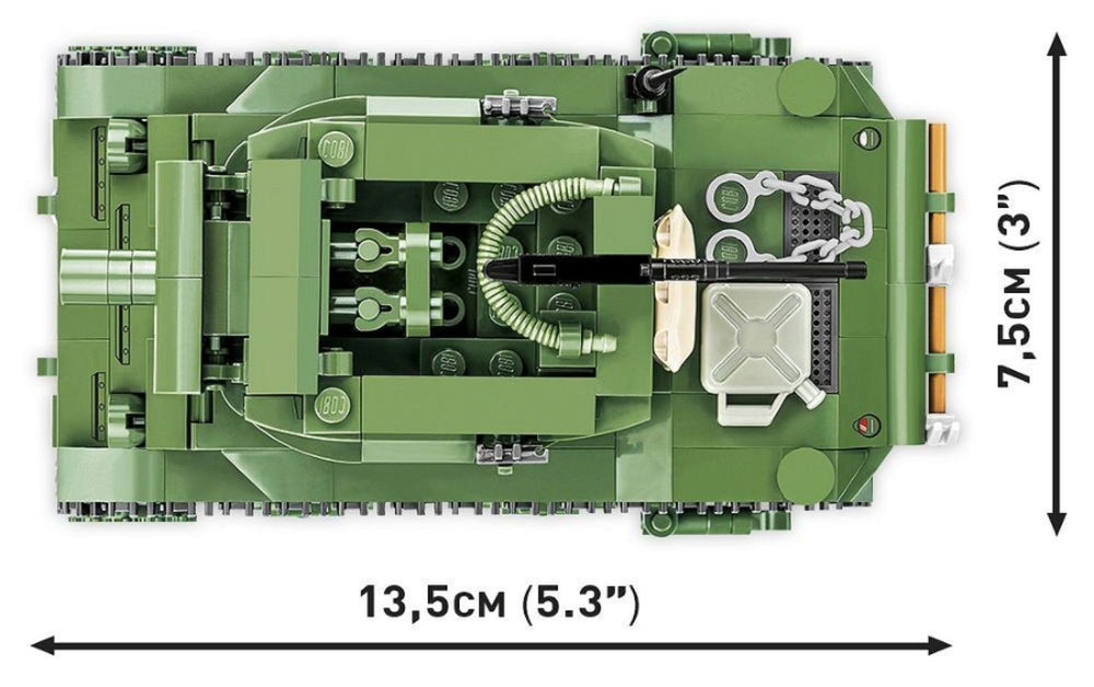 Image Pop Weasel - Image 7 of World War 2 - Howitzer Motor Carriage M8 Scott (519 Piece Kit) - Cobi - Model - Image - Pop Weasel