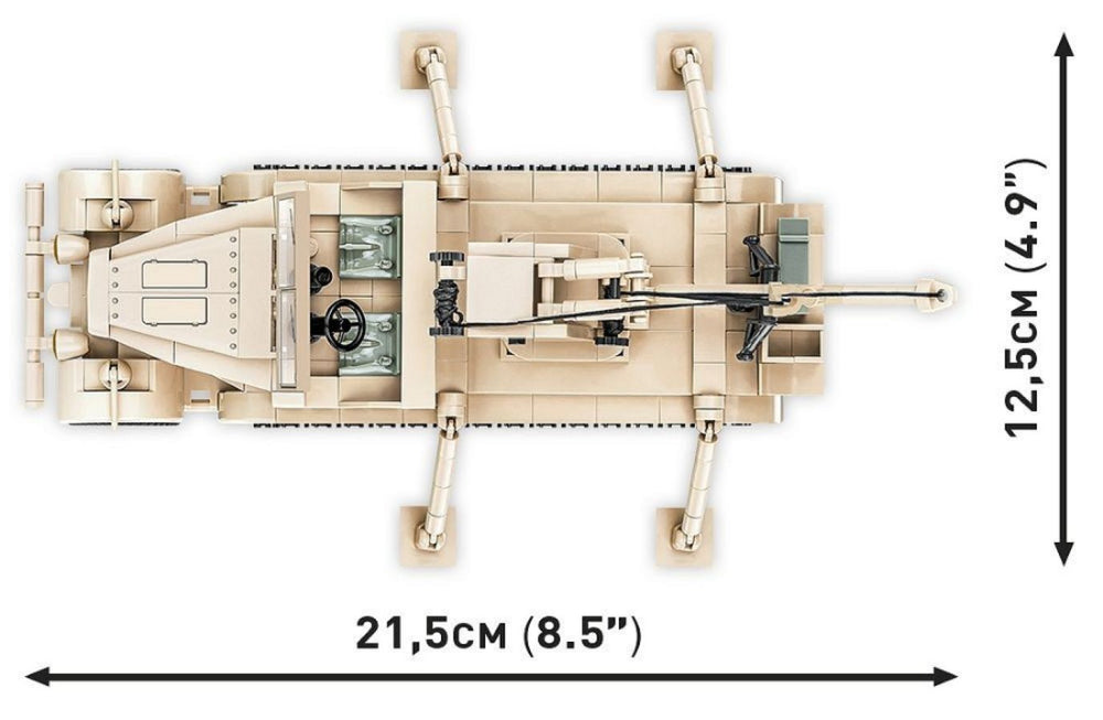 Image Pop Weasel - Image 6 of World War 2 - Sd.Kfz. 9/1 \"Famo\" Half-Track (502 Piece Kit) - Cobi - Model - Image - Pop Weasel