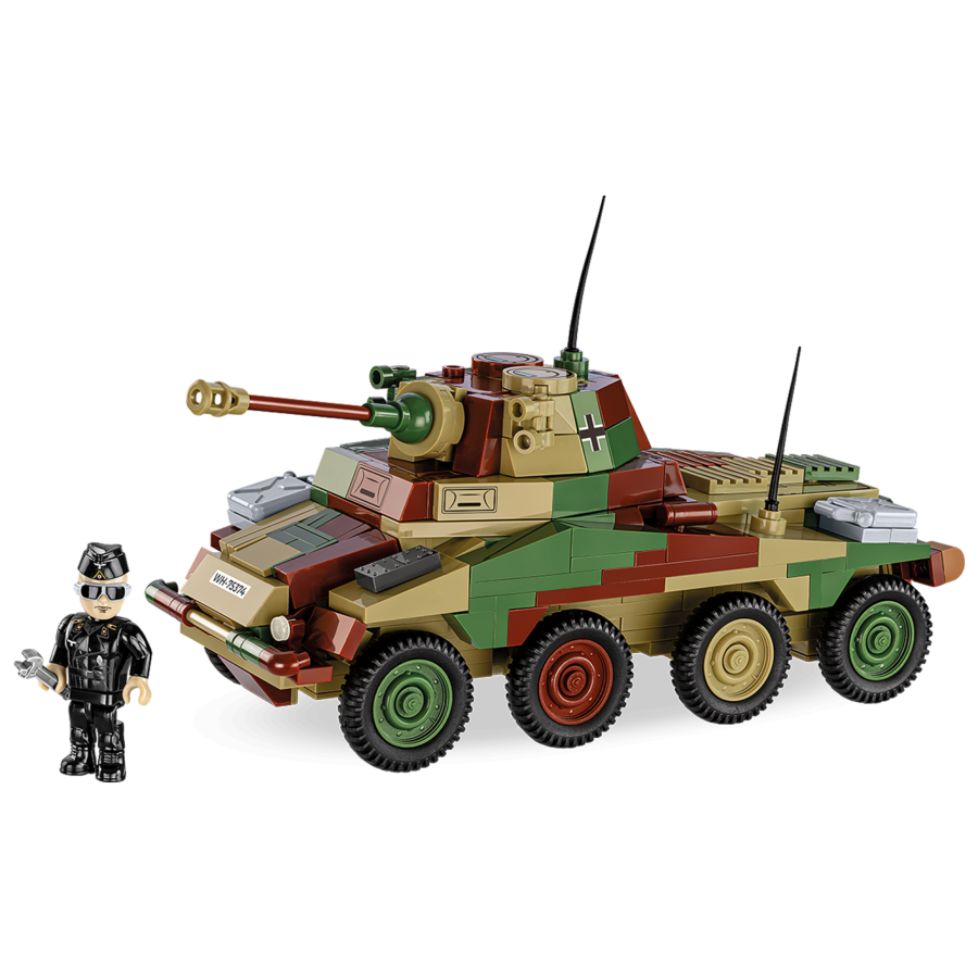 World War 2 - Sd.Kfz. 234/2 Puma (470 Piece Kit) - Cobi - Model - Image - Pop Weasel