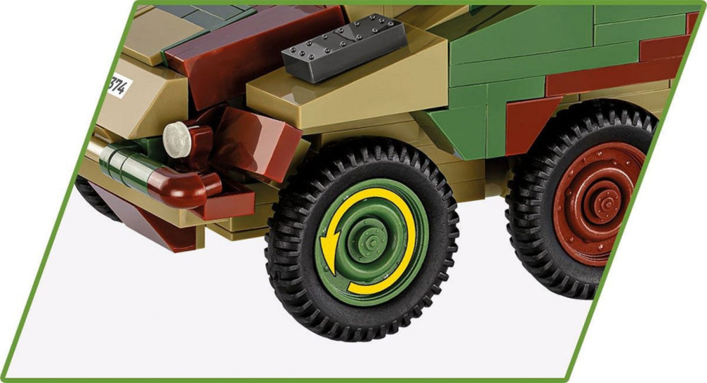 Image Pop Weasel - Image 5 of World War 2 - Sd.Kfz. 234/2 Puma (470 Piece Kit) - Cobi - Model - Image - Pop Weasel