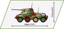 Image Pop Weasel - Image 6 of World War 2 - Sd.Kfz. 234/2 Puma (470 Piece Kit) - Cobi