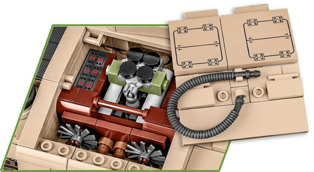 Image Pop Weasel - Image 6 of World War 2 - Panzer III Ausf.J & Field Workshop (780 Piece Kit) - Cobi - Model - Image - Pop Weasel