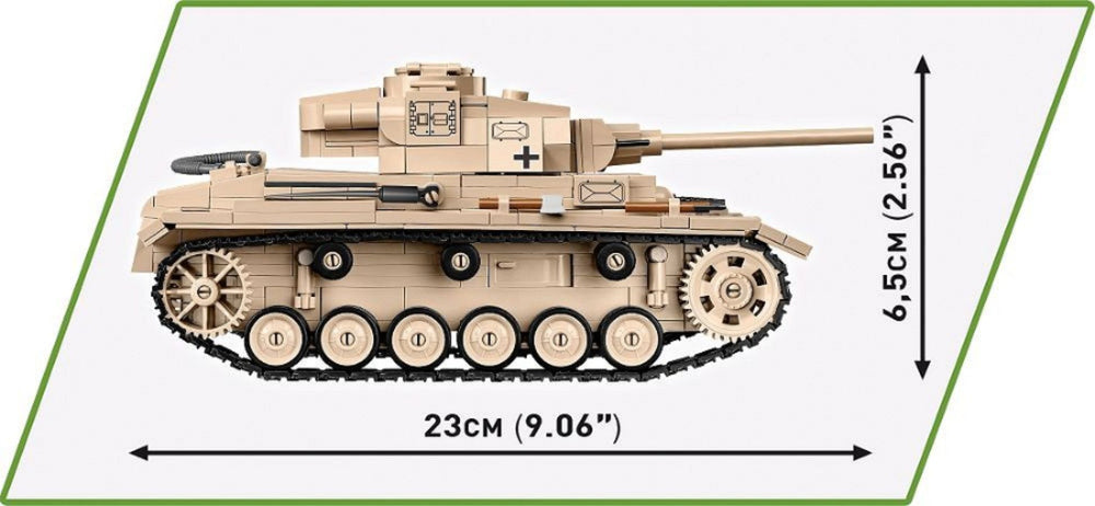 Image Pop Weasel - Image 8 of World War 2 - Panzer III Ausf.J & Field Workshop (780 Piece Kit) - Cobi - Model - Image - Pop Weasel