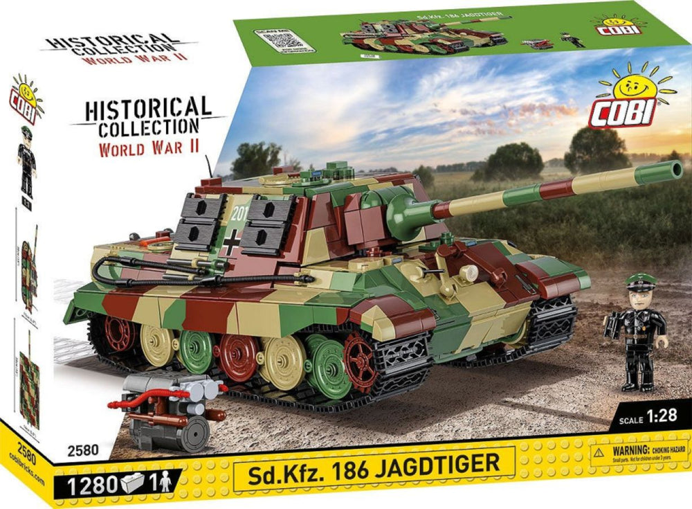 Image Pop Weasel - Image 2 of World War 2 - Sd.Kfz. 186 - Jagdtiger (1280 Piece Kit) - Cobi - Model - Image - Pop Weasel