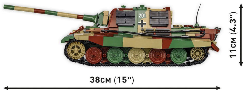 Image Pop Weasel - Image 6 of World War 2 - Sd.Kfz. 186 - Jagdtiger (1280 Piece Kit) - Cobi - Model - Image - Pop Weasel