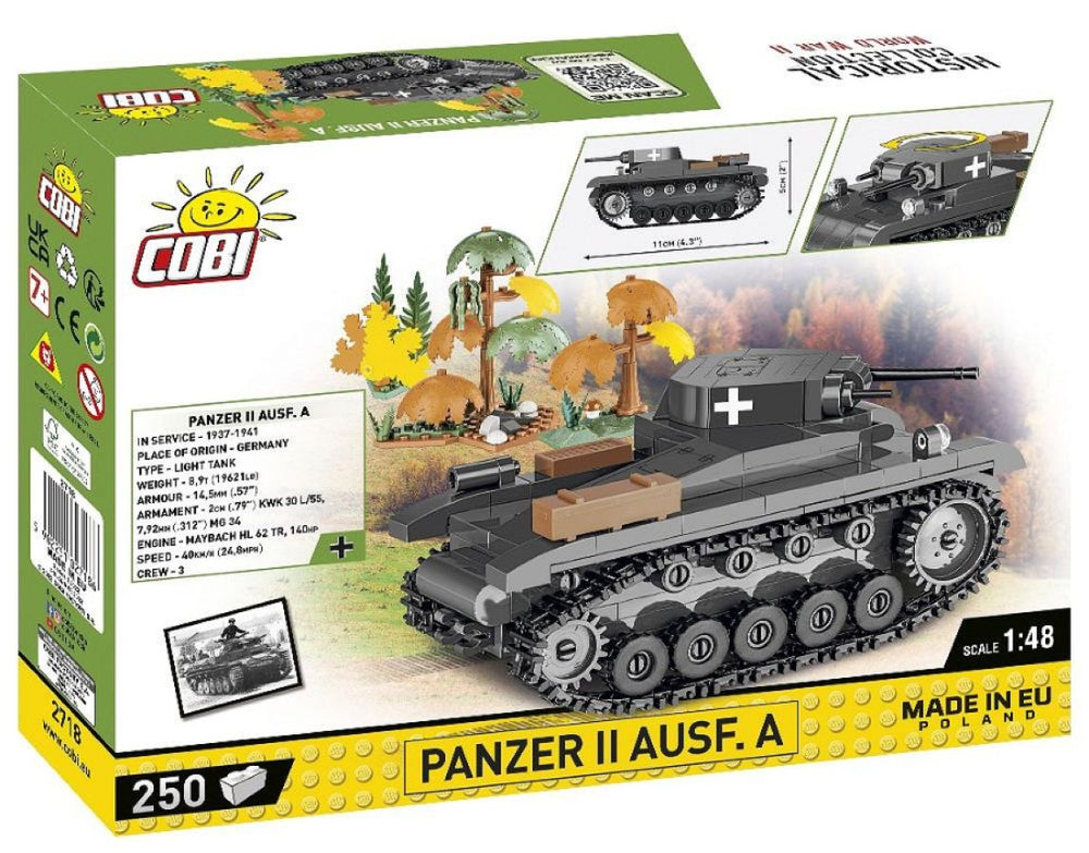 Image Pop Weasel - Image 3 of World War 2 - Panzer II Ausf.A (300 Piece Kit) - Cobi - Model - Image - Pop Weasel