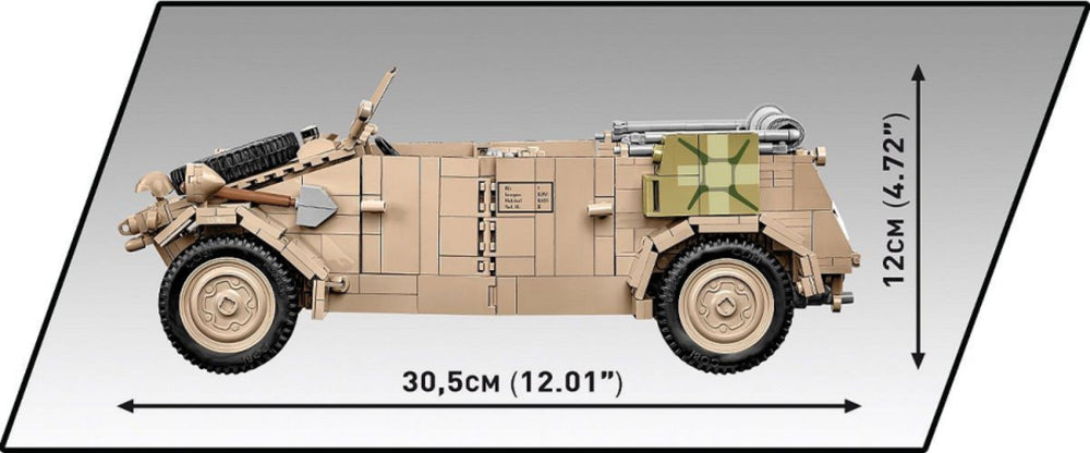 Image Pop Weasel - Image 13 of World War 2 - Kubelwagen Typ 82 - Executive Edition (1500 Piece Kit) - Cobi - Model - Image - Pop Weasel