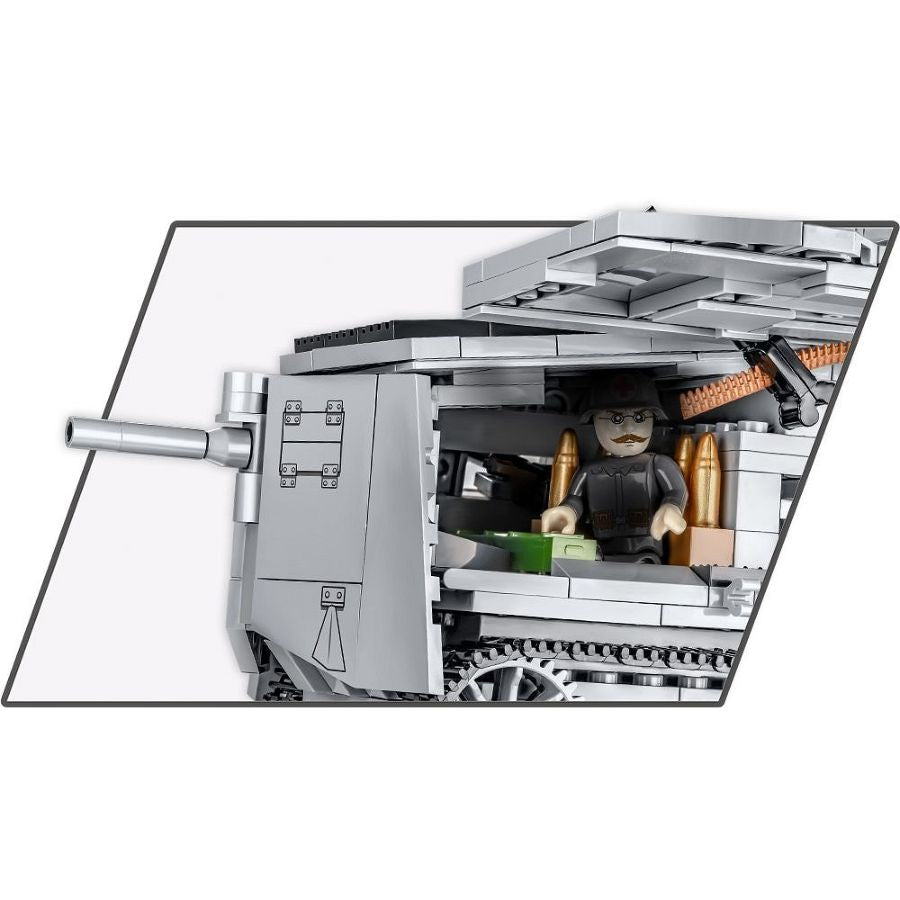 Image Pop Weasel - Image 5 of Great War - Sturmpanzerwagen A7V (840 Piece Kit) - Cobi - Model - Image - Pop Weasel