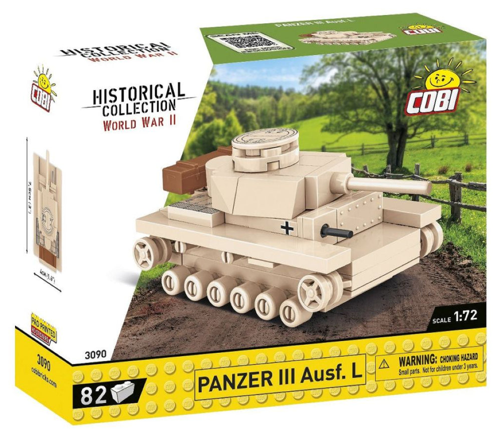 Image Pop Weasel - Image 2 of World War 2 - Panzer III Ausf.L (82 Piece Kit) - Cobi - Model - Image - Pop Weasel