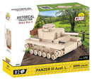 Image Pop Weasel - Image 2 of World War 2 - Panzer III Ausf.L (82 Piece Kit) - Cobi