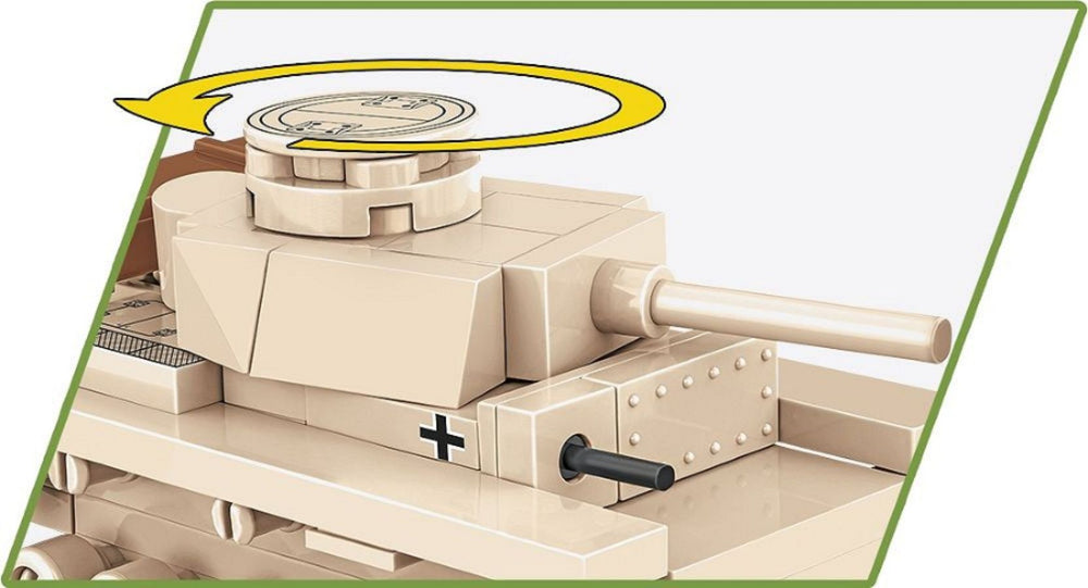 Image Pop Weasel - Image 4 of World War 2 - Panzer III Ausf.L (82 Piece Kit) - Cobi - Model - Image - Pop Weasel