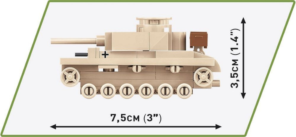 Image Pop Weasel - Image 5 of World War 2 - Panzer III Ausf.L (82 Piece Kit) - Cobi - Model - Image - Pop Weasel