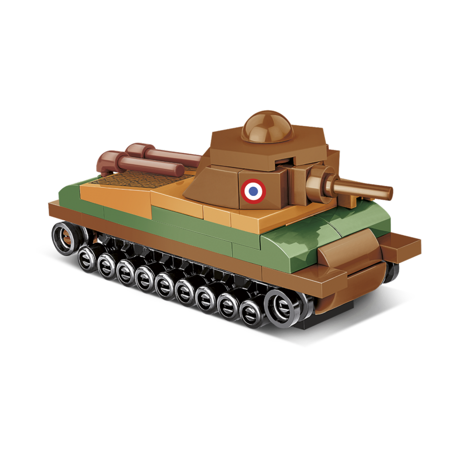 World War 2 - Somua S-35 Tank (99 Piece Kit) - Cobi - Model - Image - Pop Weasel