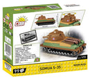 Image Pop Weasel - Image 3 of World War 2 - Somua S-35 Tank (99 Piece Kit) - Cobi