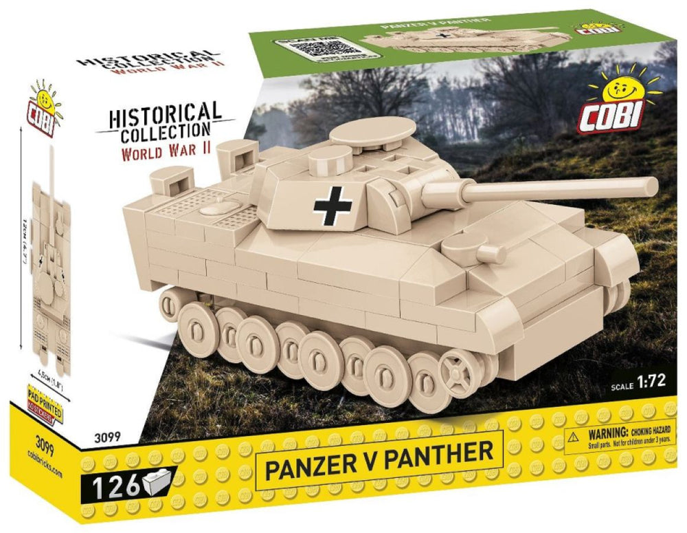 Image Pop Weasel - Image 2 of World War 2 - Panzer V Panther (126 Piece Kit) - Cobi - Model - Image - Pop Weasel