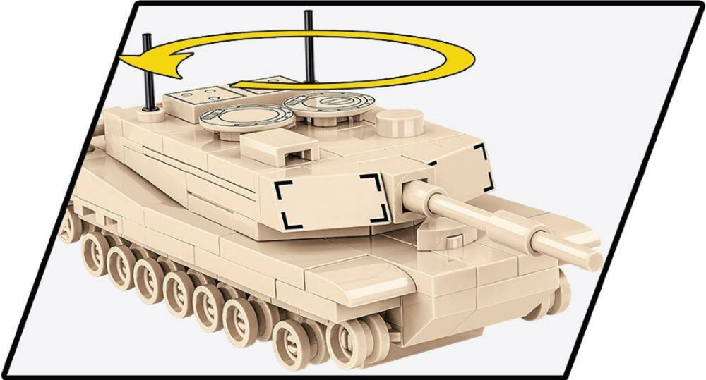 Image Pop Weasel - Image 4 of World War 2 - Abrams M1A2 (168 Piece Kit) - Cobi - Model - Image - Pop Weasel