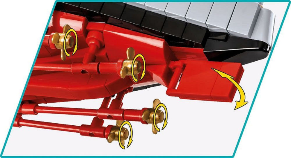 Image Pop Weasel - Image 5 of World War 2 - Pennsylvania Class Battleship - Executive Edition (2088 Piece Kit) - Cobi - Model - Image - Pop Weasel