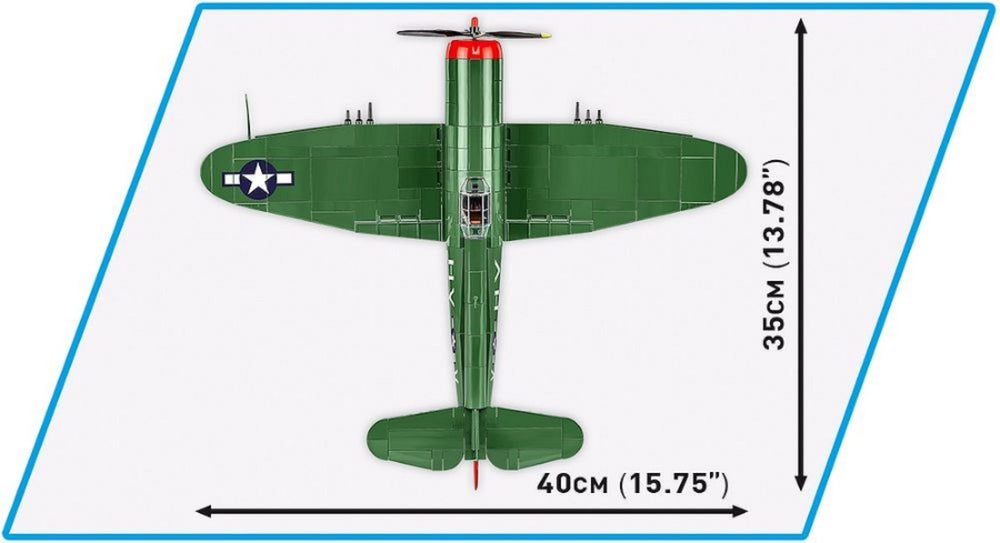 Image Pop Weasel - Image 6 of World War 2 - P-47 Thunderbolt (475 Piece Kit) - Cobi - Model - Image - Pop Weasel