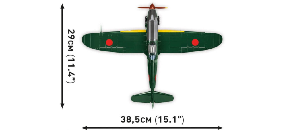 Image Pop Weasel - Image 7 of World War 2 - Kawasaki Ki-61-Hien (Tony) (350 Piece Kit) - Cobi - Model - Image - Pop Weasel