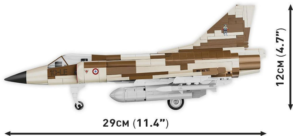 Image Pop Weasel - Image 6 of Armed Forces - Mirage IIIC Vexin (444 Piece Kit) - Cobi - Model - Image - Pop Weasel