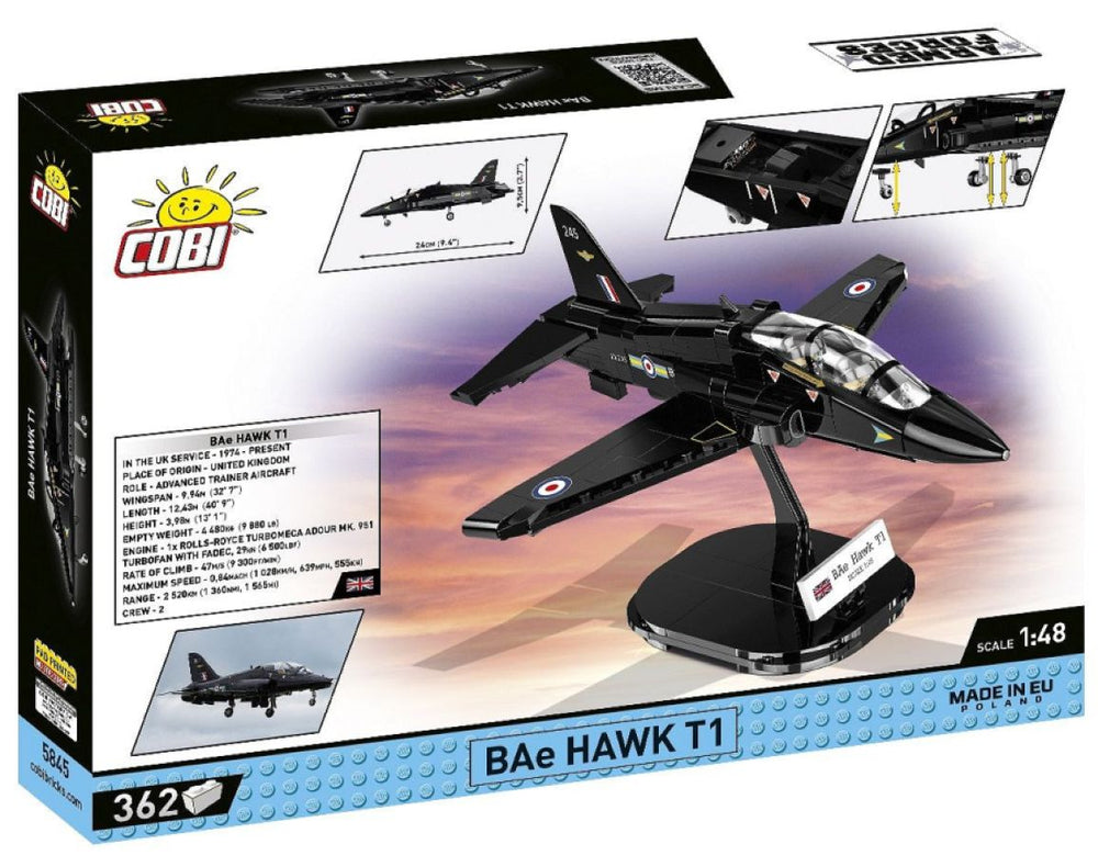 Image Pop Weasel - Image 3 of Armed Forces - BAe Hawk T1 RAF (362 Piece Kit) - Cobi - Model - Image - Pop Weasel