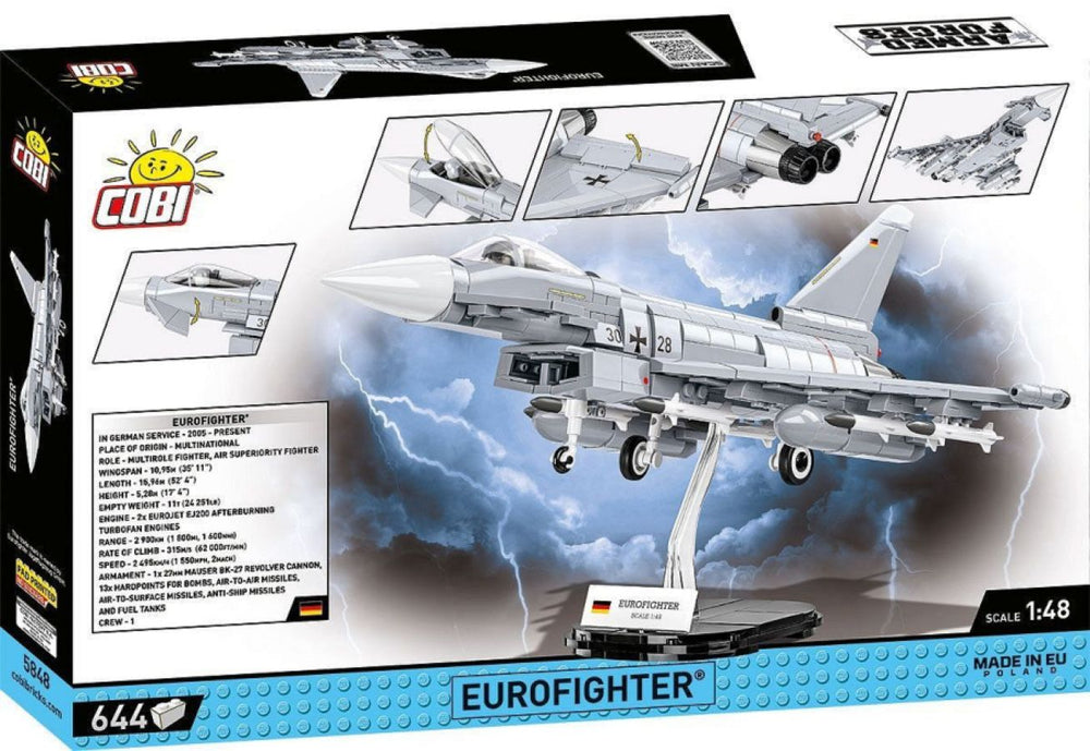 Image Pop Weasel - Image 3 of Armed Forces - Eurofighter (644 Piece Kit) - Cobi - Model - Image - Pop Weasel