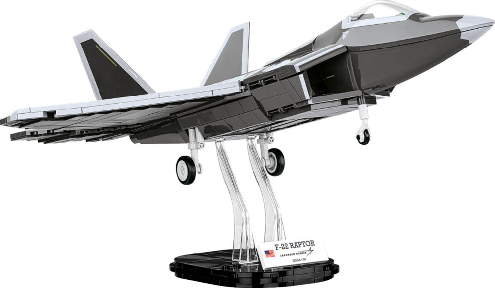 Image Pop Weasel - Image 4 of Armed Forces - Lockheed F-22 Raptor (695 Piece Kit) - Cobi - Model - Image - Pop Weasel