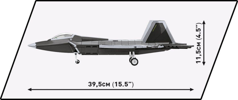 Image Pop Weasel - Image 9 of Armed Forces - Lockheed F-22 Raptor (695 Piece Kit) - Cobi - Model - Image - Pop Weasel