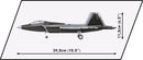 Image Pop Weasel - Image 9 of Armed Forces - Lockheed F-22 Raptor (695 Piece Kit) - Cobi