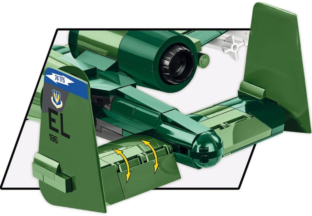 Image Pop Weasel - Image 6 of Armed Forces - A-10 Thunderbolt II Warthog (667 Piece Kit) - Cobi - Model - Image - Pop Weasel