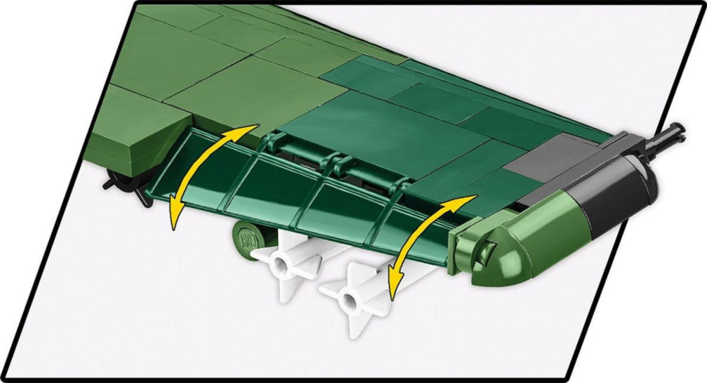 Image Pop Weasel - Image 8 of Armed Forces - A-10 Thunderbolt II Warthog (667 Piece Kit) - Cobi - Model - Image - Pop Weasel