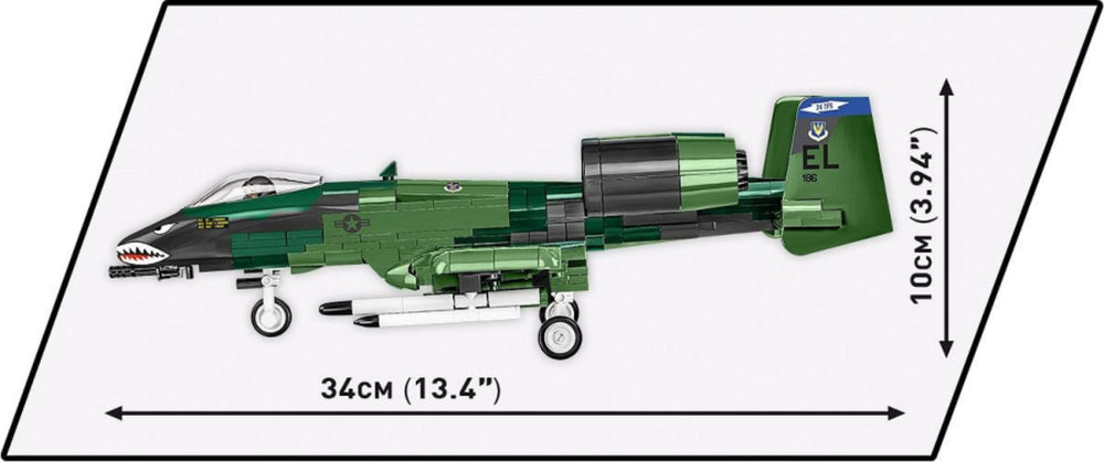 Image Pop Weasel - Image 9 of Armed Forces - A-10 Thunderbolt II Warthog (667 Piece Kit) - Cobi - Model - Image - Pop Weasel