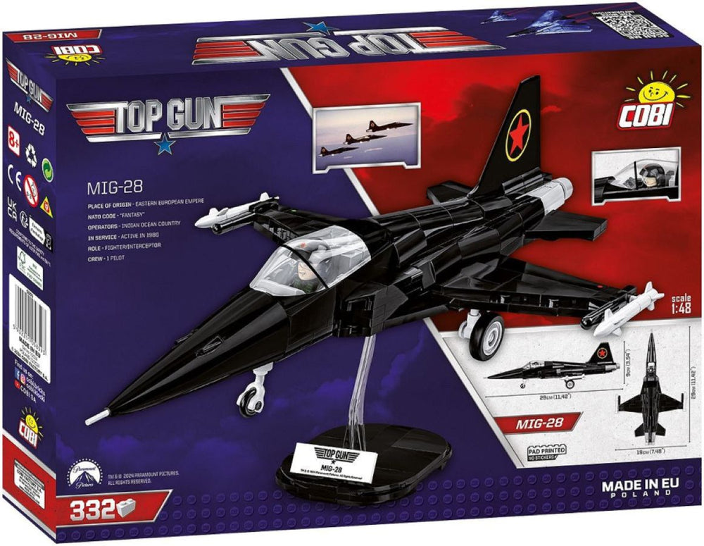 Image Pop Weasel - Image 3 of Top Gun - MiG-28 (332 Piece Kit) - Cobi - Model - Image - Pop Weasel