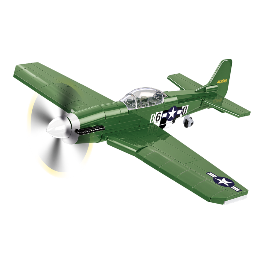 World War 2 - P-51 Mustang (150 Piece Kit) - Cobi - Model - Image - Pop Weasel