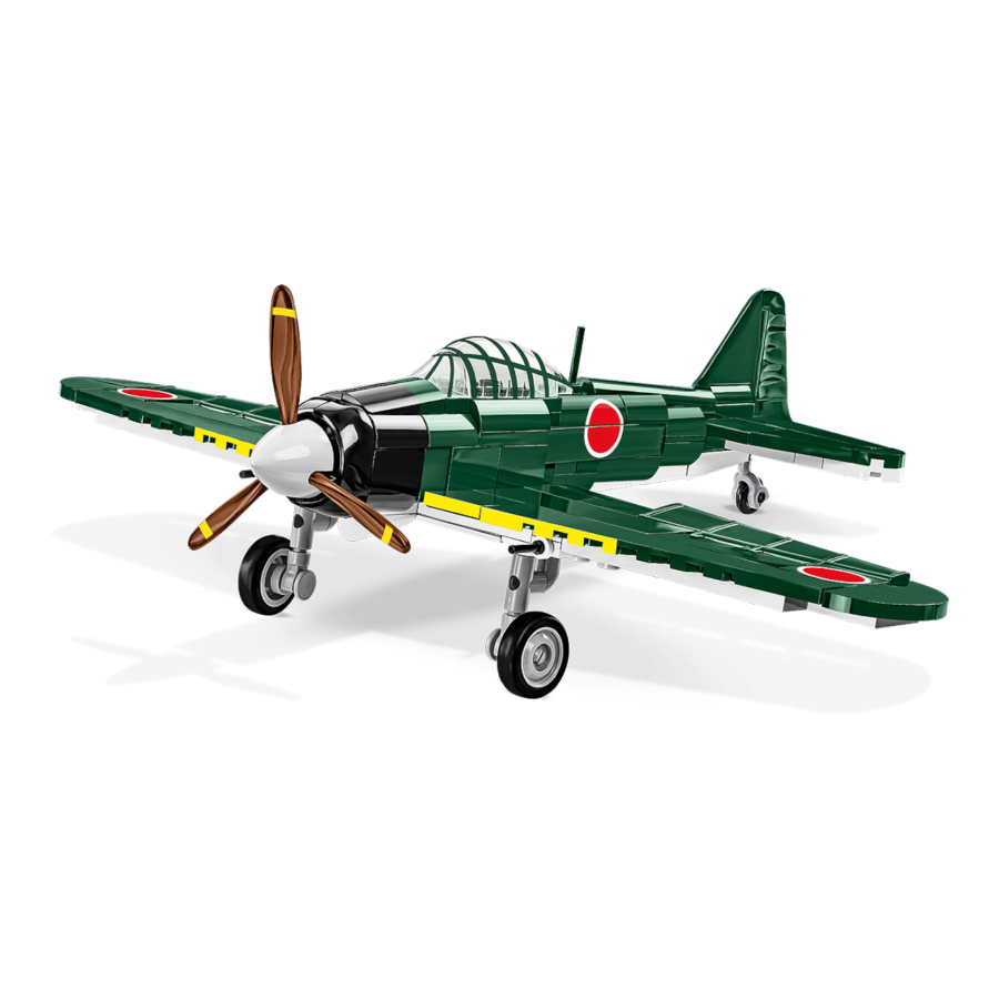 World War 2 - Mitsubishi A6M2 "Zero" (170 Piece Kit) - Cobi - Model - Image - Pop Weasel