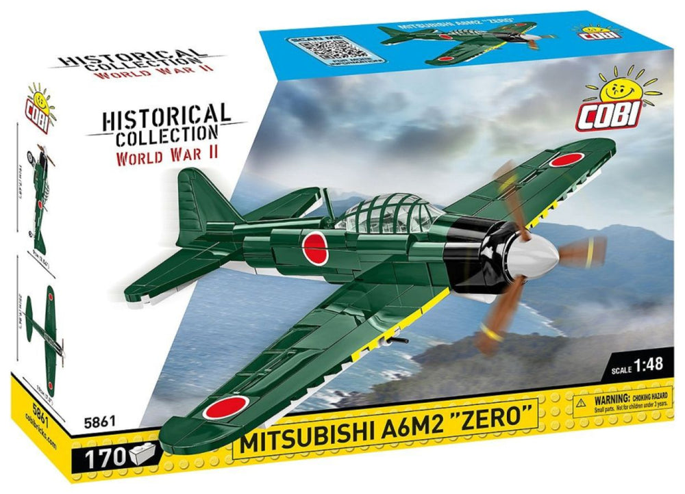 Image Pop Weasel - Image 2 of World War 2 - Mitsubishi A6M2 \"Zero\" (170 Piece Kit) - Cobi - Model - Image - Pop Weasel