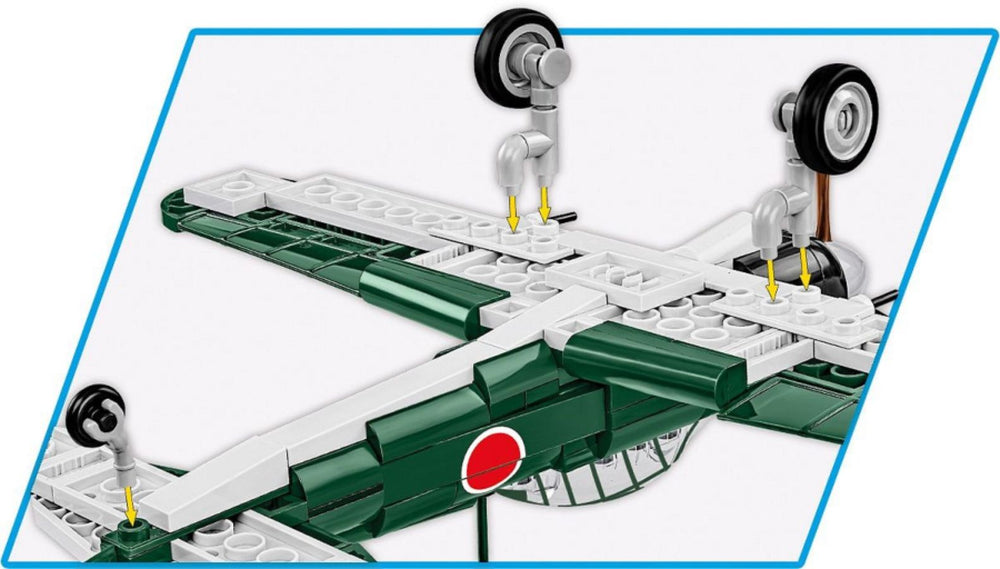 Image Pop Weasel - Image 5 of World War 2 - Mitsubishi A6M2 \"Zero\" (170 Piece Kit) - Cobi - Model - Image - Pop Weasel