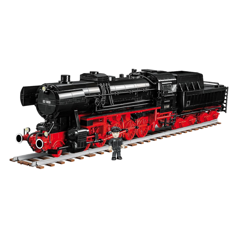 Trains - DR BR 52 Steam Locomotive 1:35 Scale [2505 Pcs] - Cobi - Model - Image - Pop Weasel