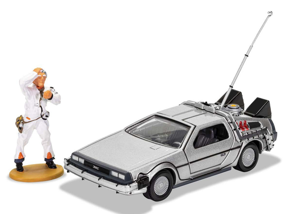 xx1/36 BTTF DeLorean w/Doc fig - Model - Image - Pop Weasel