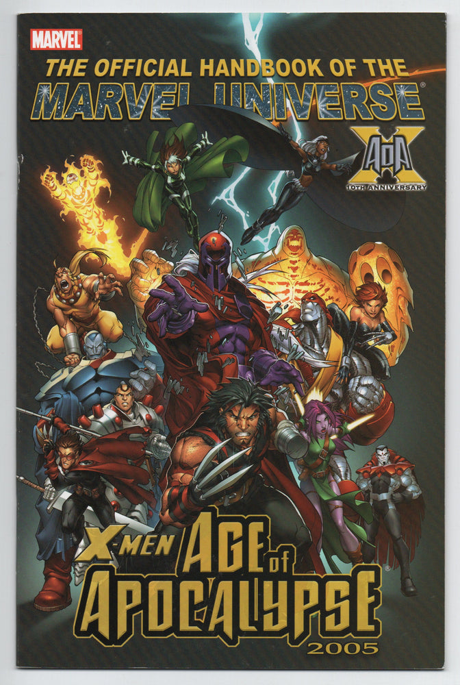 Pre-Owned - Official Handbook of the Marvel Universe: X-Men 2005 - Pre-Owned Comics - Image - Pop Weasel