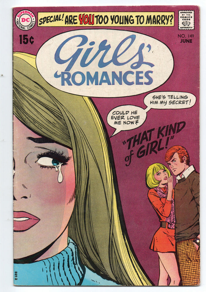 Pre-Owned - Girls' Romances - Pre-Owned Comics - Image - Pop Weasel
