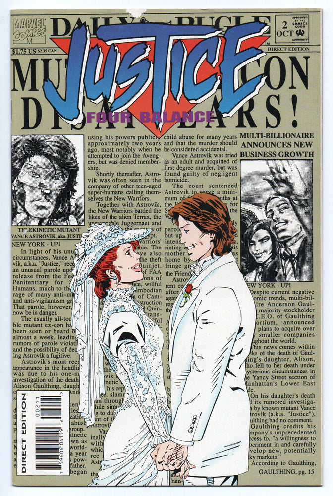 Pre-Owned - Justice: Four Balance - Pre-Owned Comics - Image - Pop Weasel