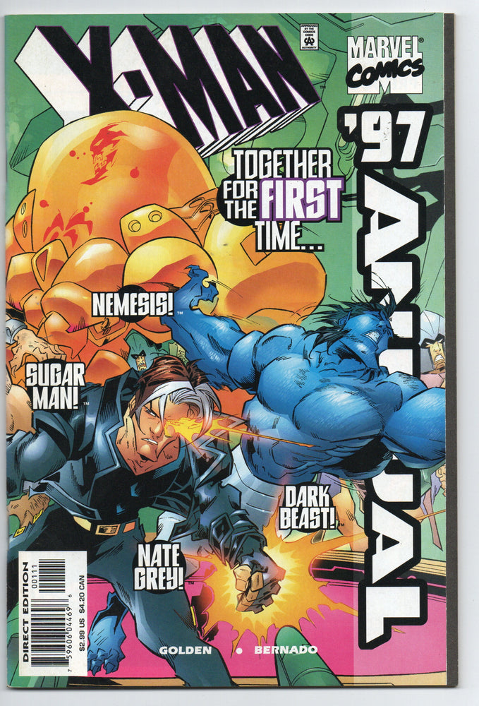 Pre-Owned - X-Man '97 Annual  ([February] 1998) - Pre-Owned Comics - Image - Pop Weasel