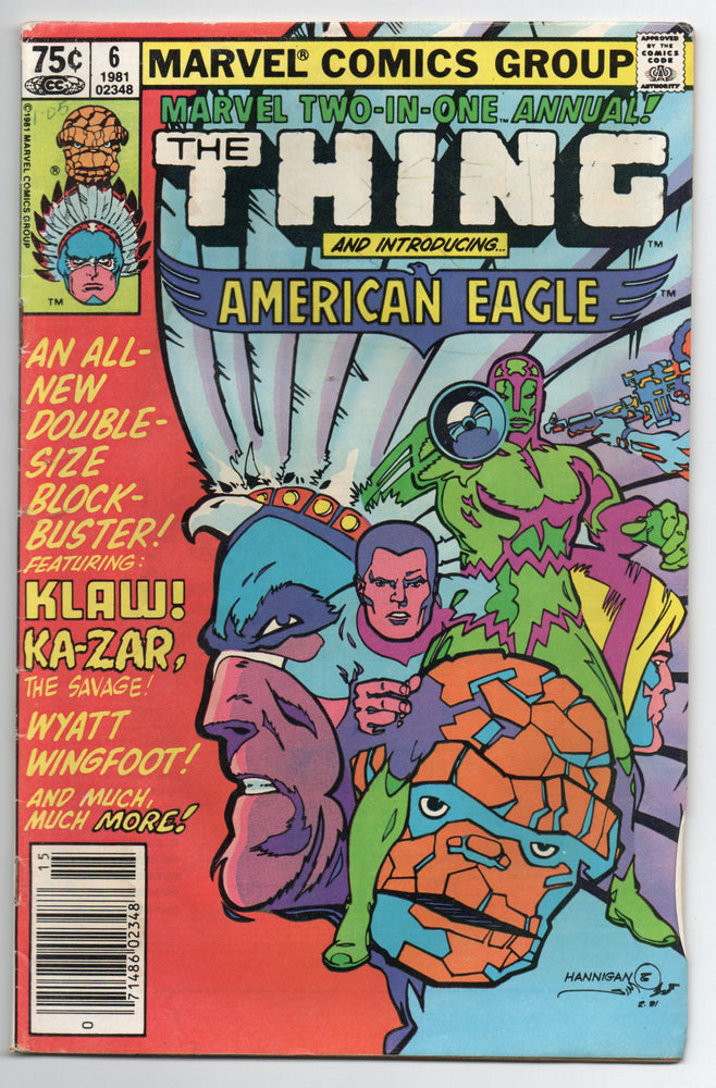 Pre-Owned - Marvel Two-in-One Annual - Pre-Owned Comics - Image - Pop Weasel